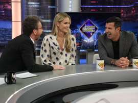 Figo perdoa Ronaldo pela brincadeira sobre sua mulher. ElHormiguero
