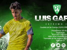 El Villanovense incorpora a Luis García. CFVillanovense