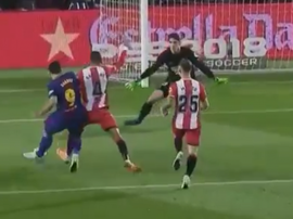 O momento do gol de Suárez, o 1-1. Captura/beINSports