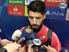 Suarez a fait le bilan de sa journée. Capture/Foxsports
