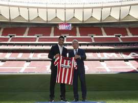 Luis Súarez a choisi son numéro. Twitter/Atlético