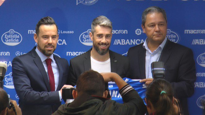 O português já teve altos e baixos na Corunha, mas conquistou muito respeito por lá. Twitter/Depor