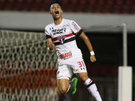 Luiz Araújo, jeune pépite du São Paulo. Twitter