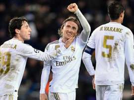 Modric analysed Real Madrid's win. AFP