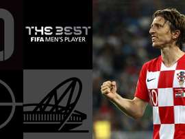 Luka Modric ha vinto il premio 'The Best'. EFE