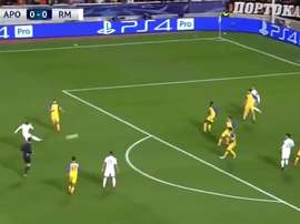 Modric volleyed home from outside the box. Twitter