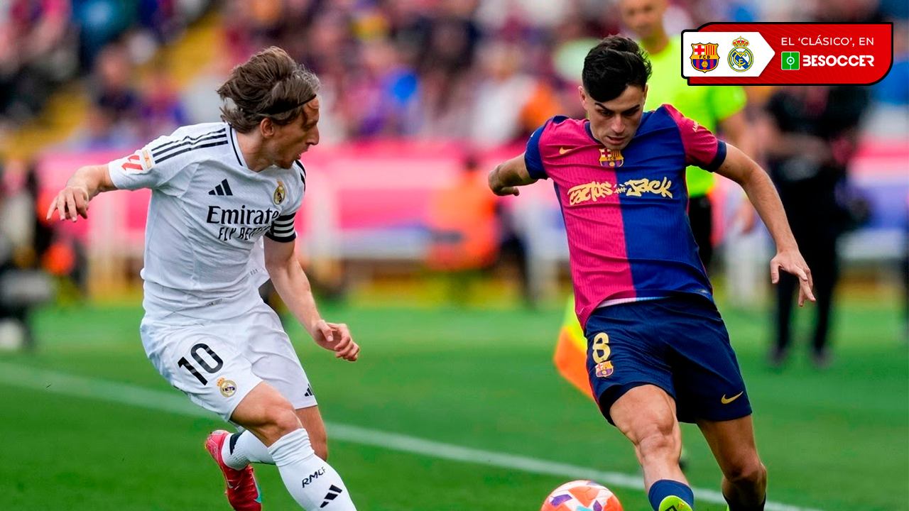 Modric iguala los 38 'Clásicos' de Iniesta