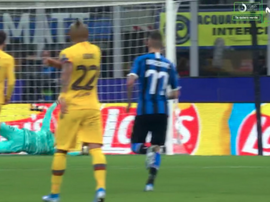 Lukaku ha firmato il pareggio. Captura/MovistarLigadeCampeones