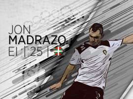 Madrazo, nuevo jugador del Burgos. Twitter/Burgos_CF