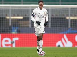 Varane destacó el trabajo del equipo ante el Inter. RealMadrid