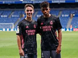 Marvin y Arribas debutaron con el Real Madrid. RealMadrid