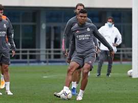 Último entrenamiento antes de comenzar la Liga. RealMadrid