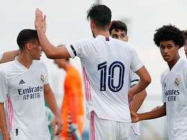 El Castilla se estrena con una sonrisa en la pretemporada. RealMadrid