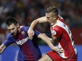 Maffeo a déjà freiné Messi il y a quelques journées de cela. EFE