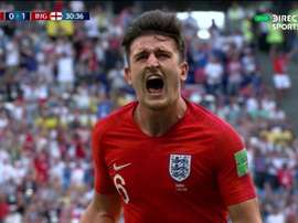 L'Angleterre a attendu 30 minutes pour marquer. DirecTVSports