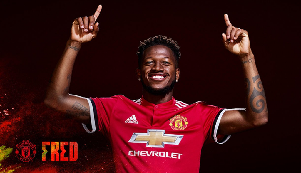 fred manchester united jersey