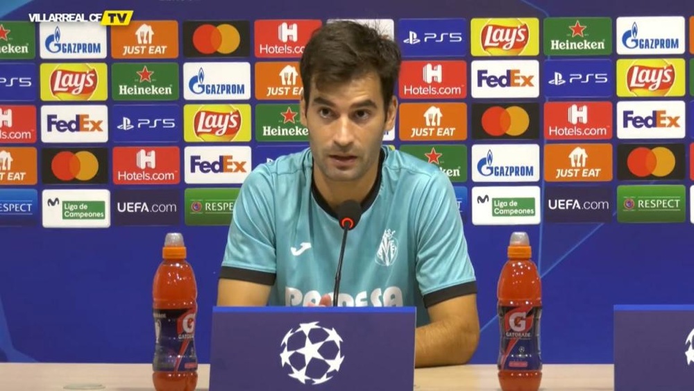 Trigueros analizó lo que le espera al Villarreal frente al Atalanta. Captura/VillarrealCFTV