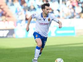 Lanzarote jugó como portero los últimos minutos del partido. RealZaragoza