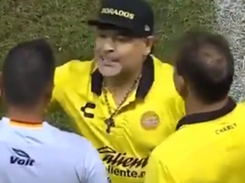 Maradona, en estado puro. Captura