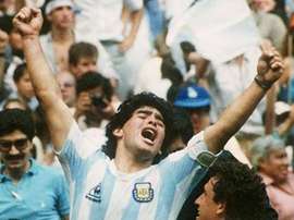 Edgardo Codesal disparou contra Maradona. AFP