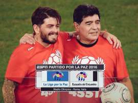 Maradona Junior tratará de seguir los pasos de su padre. Captura/ESPN