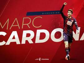 Marc Cardona. Twitter/CAOsasuna