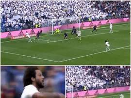Marcelo scored a brilliant goal. Capturas de CBC