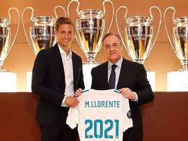 Llorente renovou até 2021. RealMadridCF