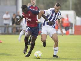 Osasuna venció al Valladolid en este duelo de filiales. Twitter/RealValladolid