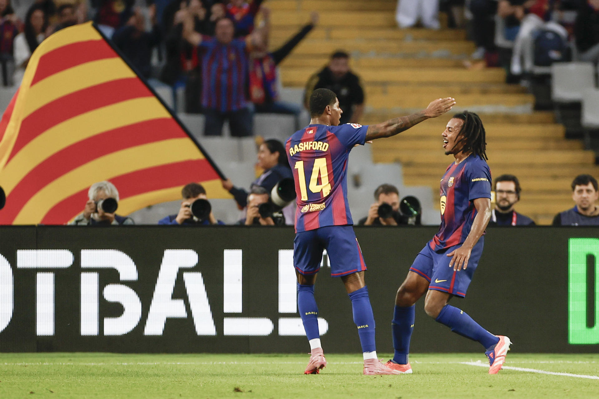 Nadie produce más goles en el Barça que Rashford