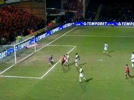 Rashford took advantage of a defensive error to give United the lead. beINSports