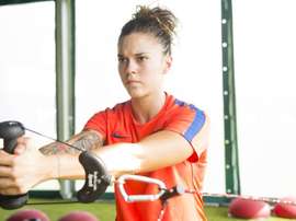 Mapi León pone los puntos sobre las íes. FCBFemení