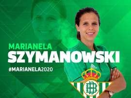 Marianela Szymanowski, nueva jugadora del Betis Femenino. Twitter/RealBetisFem