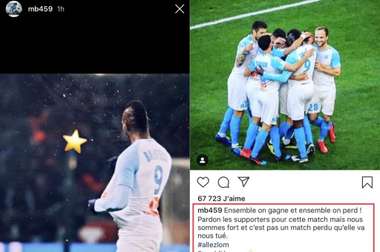 Balotelli tira onda do Paris Saint-Germain. Balotelli