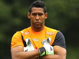 Mário Lúcio Duarte Costa, 'Aranha', ex guardameta del Palmeiras, en su etapa en el Santos. Twitter