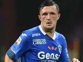 Mario Rui, pendant un match avec le Empoli. Twitter