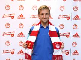 El futbolista llega a Grecia dispuesto a hacerse un hueco en su nuevo club. Olympiakos
