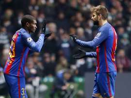 Marlon ha sido el último jugador del filial en debutar con 'Lucho' en partido oficial. FCBarcelona
