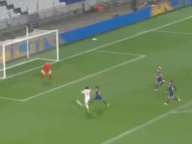 Marozsan anotó el 1-0 para el Olympique de Lyon. Captura