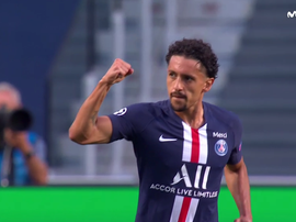 Marquinhos put PSG ahead very summer. Captura/Movistar+