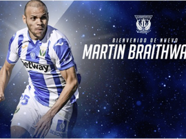 C'est officiel, Braithwaite est un joueur de Leganés. CDLeganes