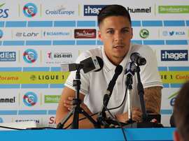 El Estrasburgo se refuerza con la llegada de Martin Terrier. RCStrasbourg