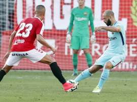 Mascherano lors du match amical contre le Nàstic. FCBarcelona