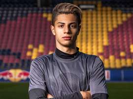 L'ancienne star, Hachim Mastour, marque son premier but de sa carrière. afp