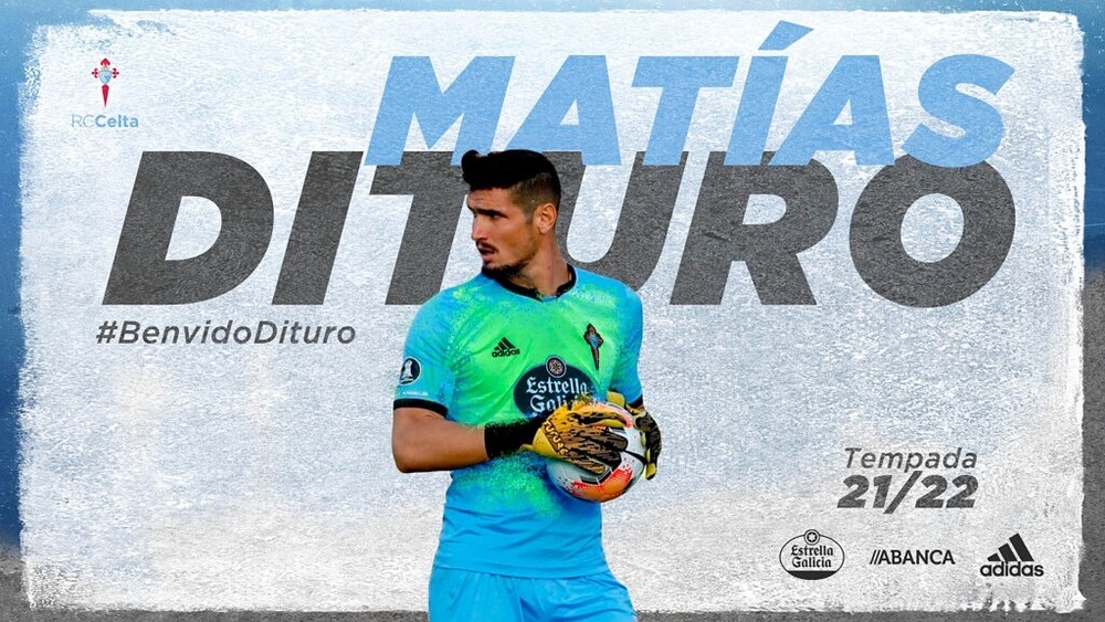 Dituro, al Celta. RCCelta