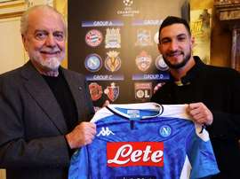 Politano chega ao Napoli. SSCNapoli