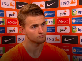 De Ligt reconnait sa baisse de régime. Capture/NOS