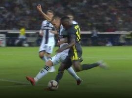 Matuidi scored after 57 minutes. Screenshot/ESPN