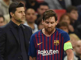 Pochettino encense Messi. EFE