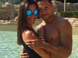 Mauro Zárate, objeto de críticas por los comentarios a su mujer. Instagram